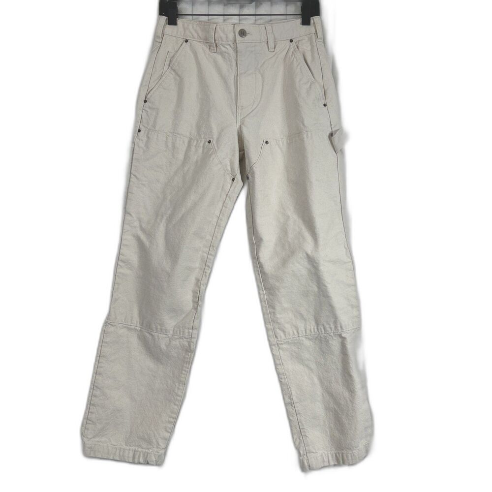 GAP Men's Ecru Beige Double Knee Carpenter Jeans 29